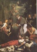 OOST, Jacob van, the Younger St Macaire of Ghent Tending the Plague-Stricken (mk05) France oil painting artist